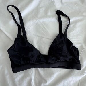 SKIMS Black Triangle Bra